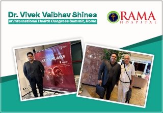 Dr. Vivek Vaibhav Shines at International Health Congress Summit, Rome with Breakthrough Case Study Presentation